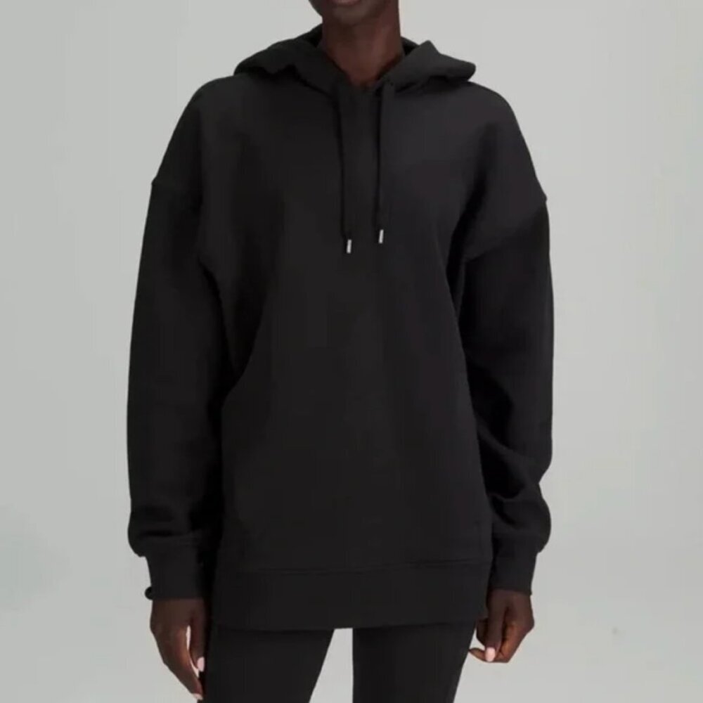 Lululemon Perfectly‎ Oversized Hoodie Black size 8 W3FF8S
